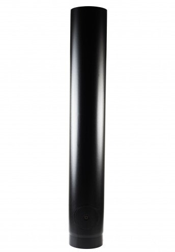 Vitreous Matt Black 150mm x 1000mm Pipe