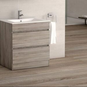 Viena Grey Ash 800 Floor Unit & Basin