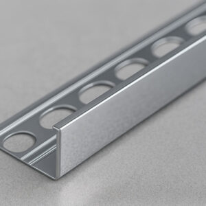 Chrome Polished 10mm Straight Edge 8ft