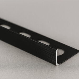 Black Aluminium Trim brushed 10mm