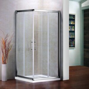 900mm 2 Door Corner Entry Shower Door