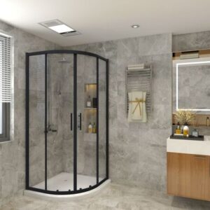Black Series 2 Door Quadrant 800mm