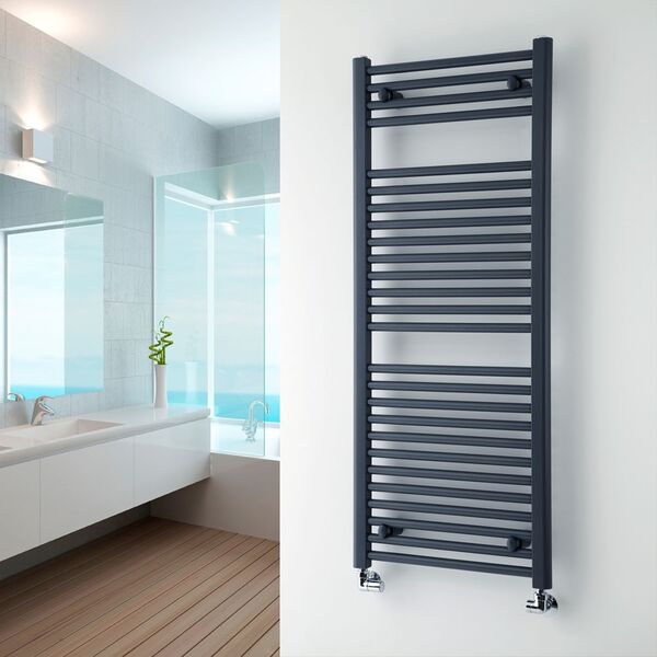 Anthracite Towel Warmer 1200x 500