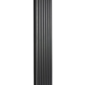 Farenheit Black Double Panel Vertical Rad