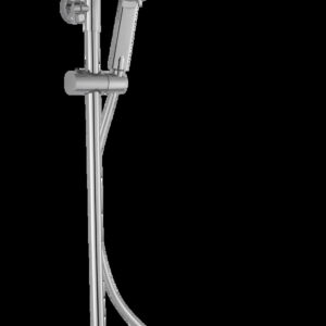 Cascade Round Chrome Thermostatic Shower 1500mm PVC Hose