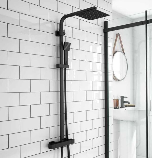 Fusion Square Black 1500mm PVC Hose