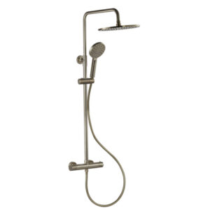 Ocean Round Brushed Brass 250mm