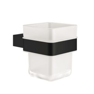 Aqua Tumbler Holder & Cup Black