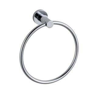 Ariel Towel Ring Chrome
