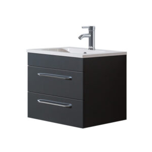 Siena 800 Lead Grey Unit & Basin (Floor Standing)