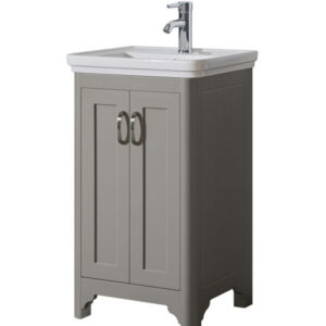 Oxford 500 Light Grey Unit & Basin