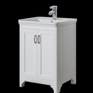 Oxford 600 White Unit & Basin