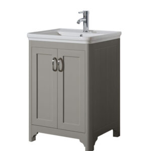 Oxford 600 Light Grey Unit & Basin