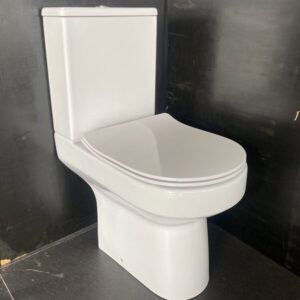 Pescara Open Back Toilet (Semi-Comfort Height)