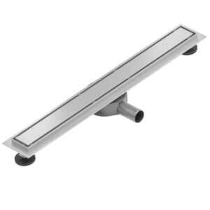 Linear Floor Drain 800mm Chrome