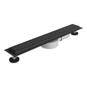 Linear Floor Drain 600mm Black