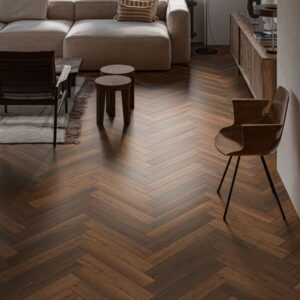 Herringbone Rustic Walnut 12mm AC-5