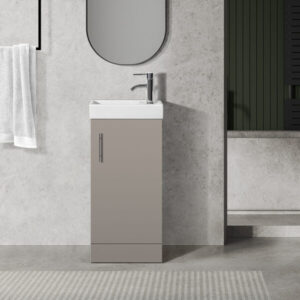 Oreo 400mm Cloud Cloakroom Unit