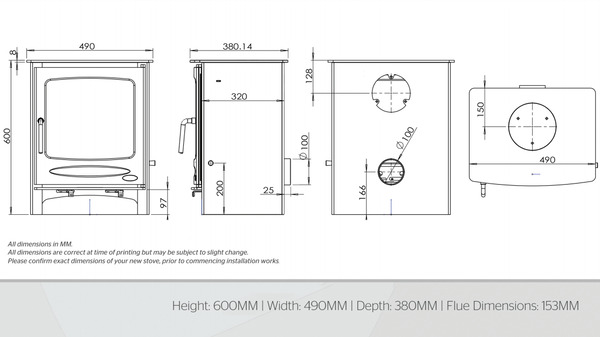 Sherwood 7kW Eco Multi-fuel - Image 2