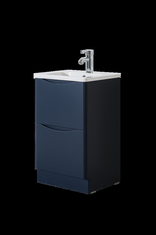 Hudson 500 Blue Unit & Basin (Floor Standing) - Image 2