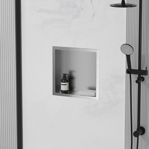 Shower Niche 300mm Chrome - Image 2